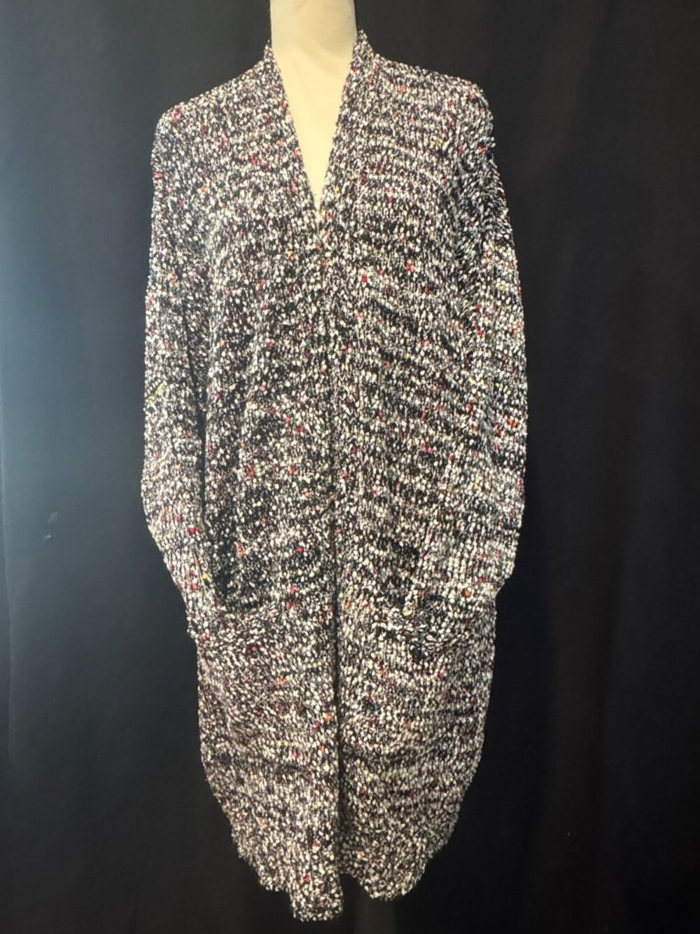Love Always Open-Front Cardigan, Size 1X